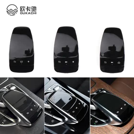 Para Mercedes Benz W205 213 Console Central Do Carro Mouse Escrita Touch Pad Multimídia Painel Chave Interruptor De Cont