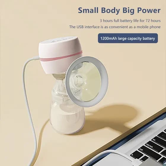 Extrator Bomba Tira Leite Automático Para Amamentação +10pcs Saco De Armazenamento De Leite