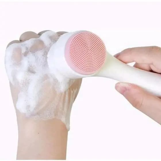 Escova Facial 3D Massagem Limpeza Esfoliação Suave Dia a Dia Skin Care
