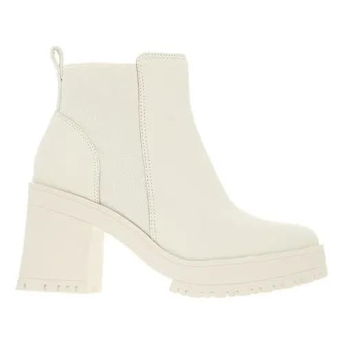 Bota Vizzano Cano Curto Salto Bloco Tratorada Meia Pata
