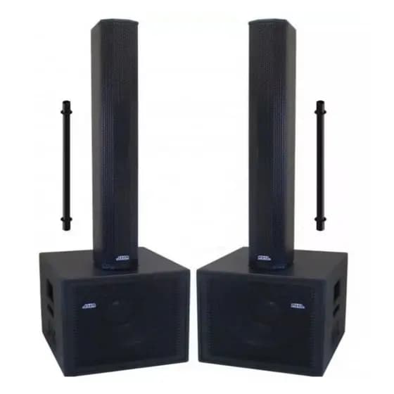 Caixa Ativa Kit Nhl Pro Sound VL Profissional Grandes Eventos