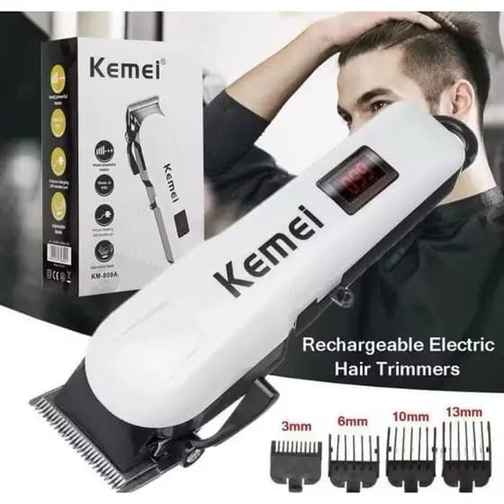 Máquina de Cabelo e barba Kemei Uso doméstico e Profissional sem fio