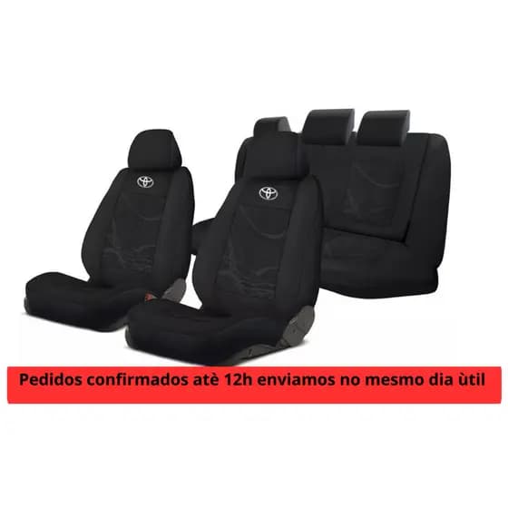 Capas Bancos Automotivos Tecido Original P/ Etios Sedan 2018