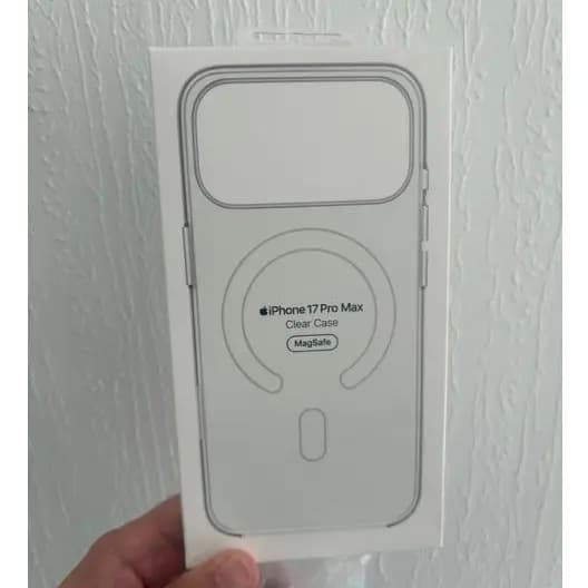 Capa Transparente Para Apple iPhone 17 Pro max Com MagSafe E Controle De Câmera : De Telefone Leve , Compatível Carregam