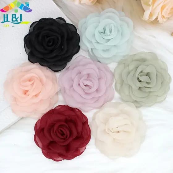 Broches De Flores De Camélia Branca De 6 Cm , Moda Coreana , Corsage , Alfinetes De Lapela , Vestido , Camisa , Acessóri