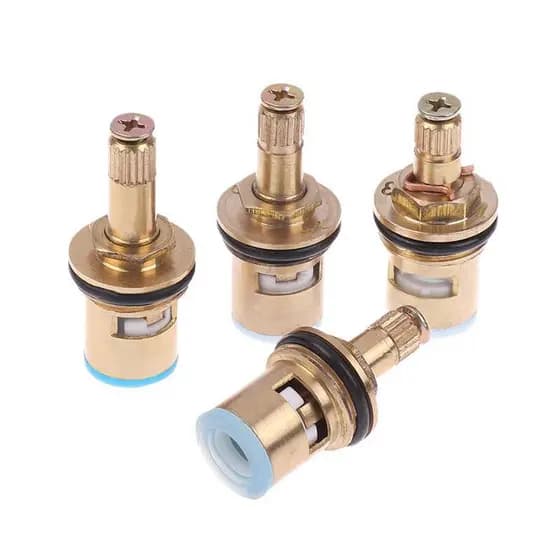 BHTH 1 Pc Banheiro Cozinha DIY Acessórios Universal 1/2 " Válvulas De Torneira De Substituição Válvula Interna De Cerâmi