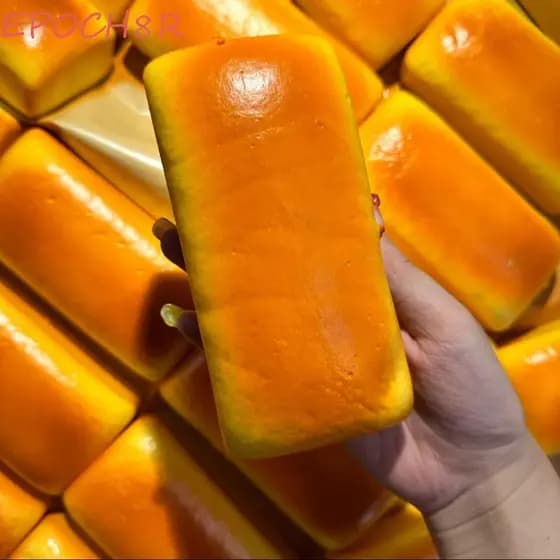 Brinquedo Mole De Pão EPOCH8R , Bolo De Queijo De Recuperação Lenta De Ascensão , Sensorial De Relaxamento Manual