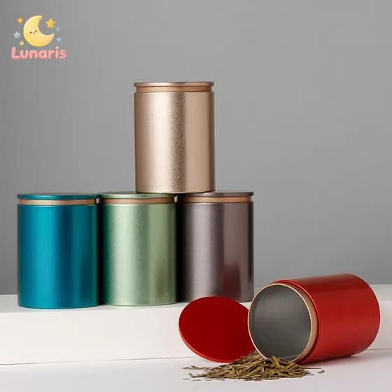 Jarra Selada Portátil Lunaris Para Viagem , À Prova De Umidade , Cor Sólida , Nozes , Doces , Alimentos , Café , Recipie