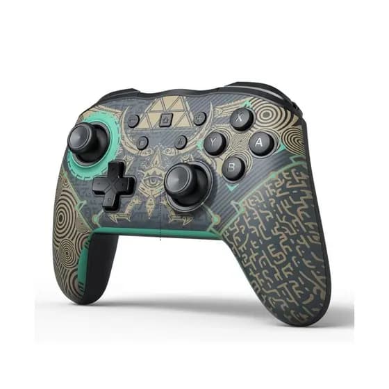 Controle Pro para Switch/Lite/Oled e PC, função TURBO, giroscópio 6 eixos, vibração 4 niveis