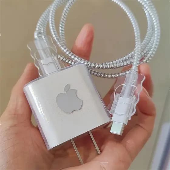 Capa protetora para carregador Apple 20w Capa protetora para cabo de dados adequada para iPhone 11/12/13/iPhone 13/14/15