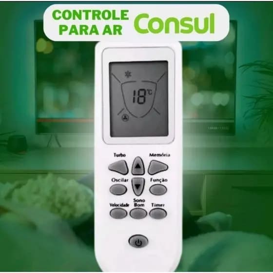 controle remoto Consul - Substituto Compatível