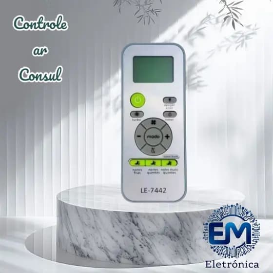 controle remoto compatível com ar Consul - Substituto Compatível