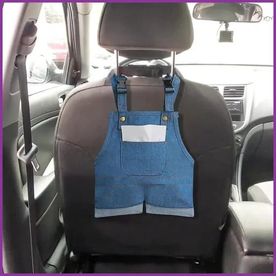 Suporte De Guardanapo Para Carro Design Geral Dispensador De Encosto De Cabeça Tecido Controle Central Caminhão Traseiro
