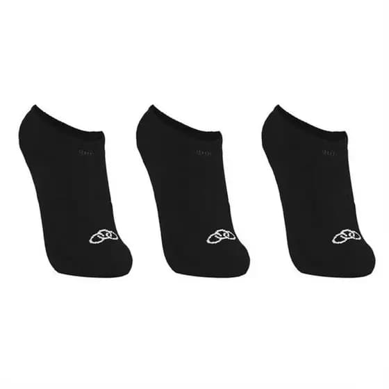 Meia Olympikus Tripack Invisivel Sem Fleece 3 Pares Preto - Feminino