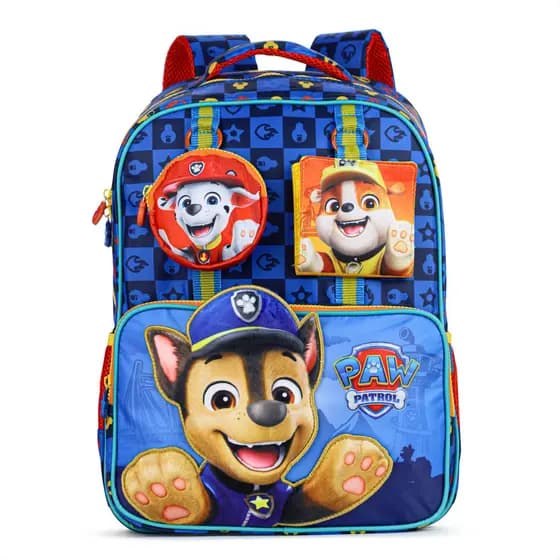 Mochila Escolar Xeryus 16 Patrulha Canina 15332 Azul - Infantil