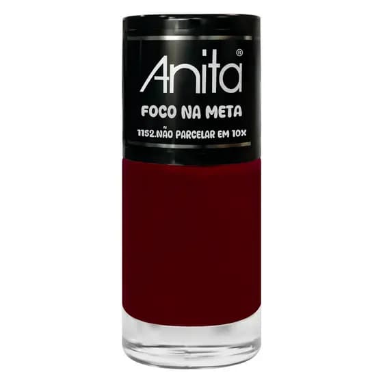 Esmalte Anitta Não Parcelar Em 10x Vinho Elegante