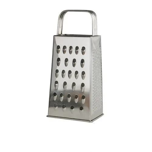 Ralador Aço Inox Quatro Faces Multifuncional Durável Prático Cozinha Queijo Legumes Frutas