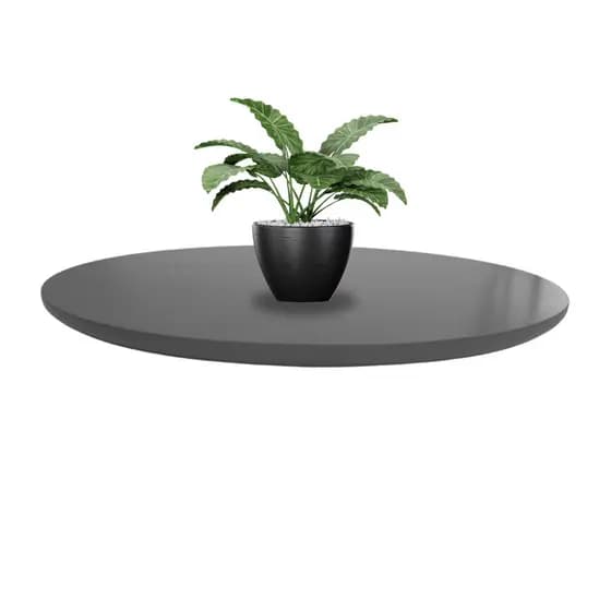 Tampo Redondo De Madeira MDF 45cm Para Mesa Mesinha Apoio Lateral Canto