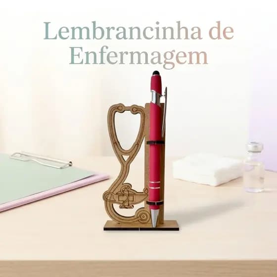 50 Lembrancinhas Porta Caneta Enfermagem Lembrancinha Técnico de Enfermagem Lembrancinha de Formatura