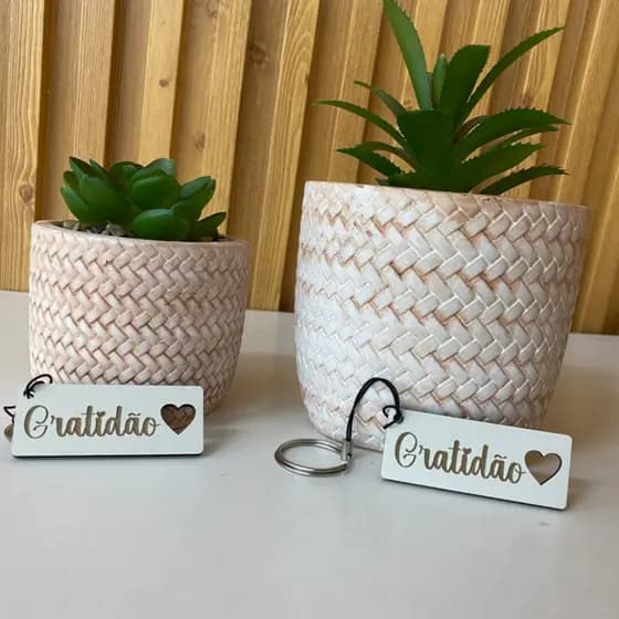 Lembrancinha Chaveiro Gratidão Festas Eventos Clientes igrejas Casamentos