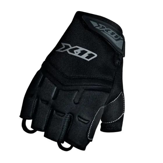 Luva Moto X11 Fit X Preto Meio Dedo Motociclista Bike