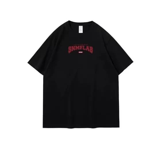 Camiseta estampada Gola redondo Manga curta Unissex peruano Masculina menina coelho