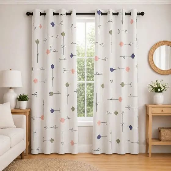 Cortina Borboleta 2,00 x 2,50 Luxo Casa Linda fofa Varias Estampas Cores Novas 2026