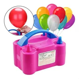 Bomba Compressor Inflador Elétrico De Encher Balão Bexigas 110v