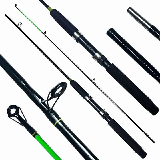 VARA PARA MOLINETE POP FISHING DX S-502M 4'5" (1.50M) - 10-20LB - 2 PARTES