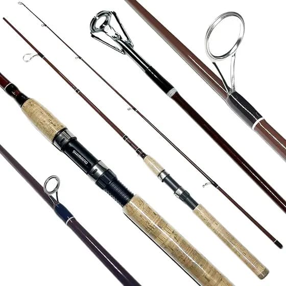 VARA PARA MOLINETE SHIMANO SOLARA 6'0" (1.83M) - 8-12LB - NOVA COR - 2 PARTES