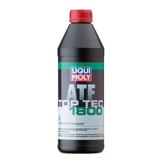 LIQUI MOLY TOP TEC ATF 1800 1L – FLUÍDO 100% SINTÉTICO PARA TRANSMISSÕES AUTOMÁTICAS