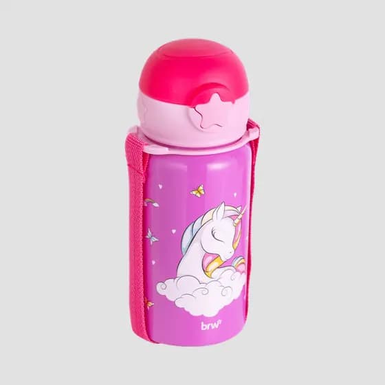 GARRAFA METÁLICA ESTAMPADA - MAGIC - 500ML BRW