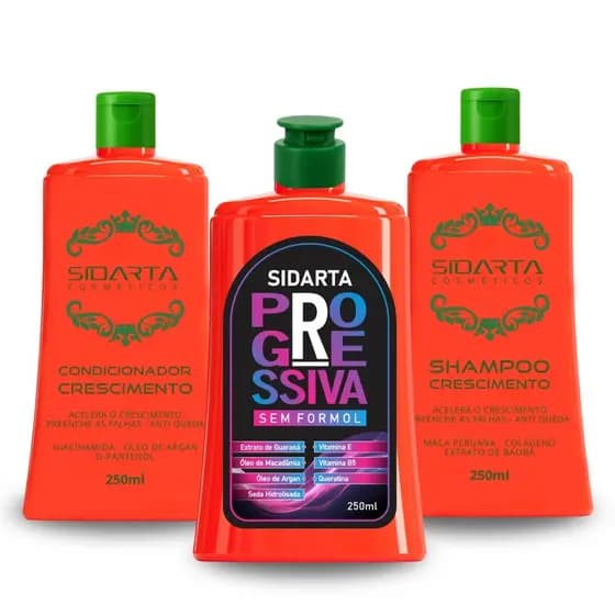 KIT Progressiva (3F) Progressiva + Shampoo + Selador