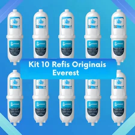 kit 10 refis filtro Soft Everest original