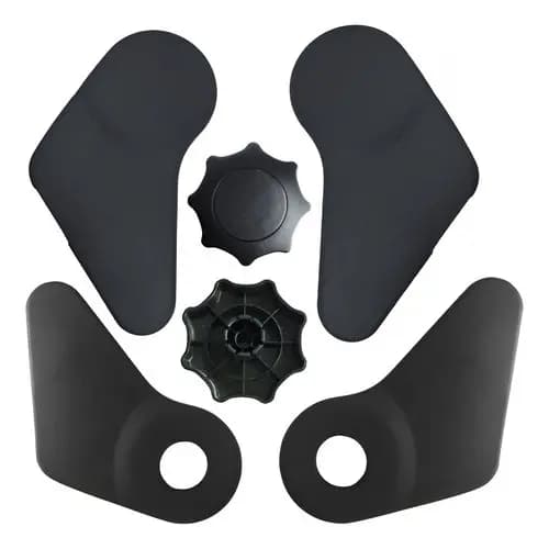 Capa Lateral banco Alavanca Gol G3,G4,G5,G6,G7 Preto