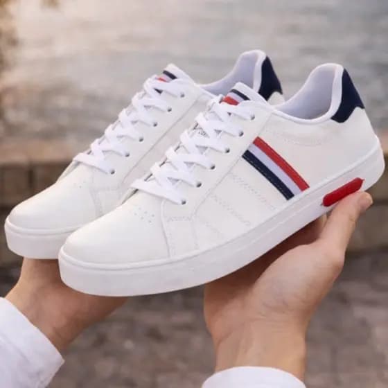 Tênis branco masculino adulto,sapatenis casual leve confortavel lançamento2026