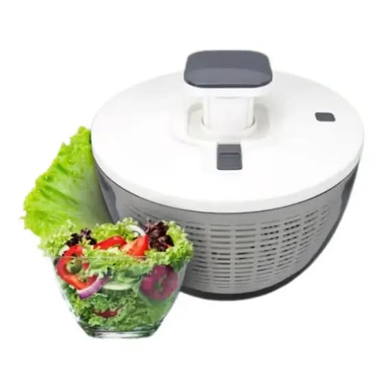 Spin Centrífuga Salada Luxo Cozinha Prática Importada Luxo