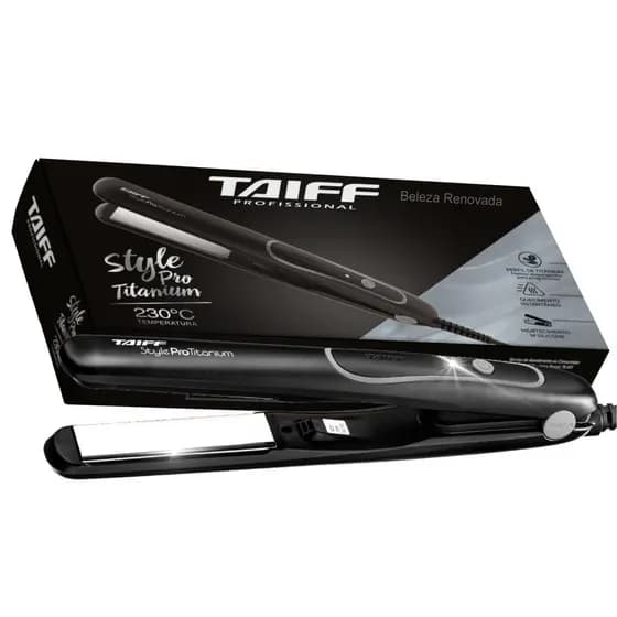 Chapinha prancha de cabelo taiff Style pro titanium bivolt