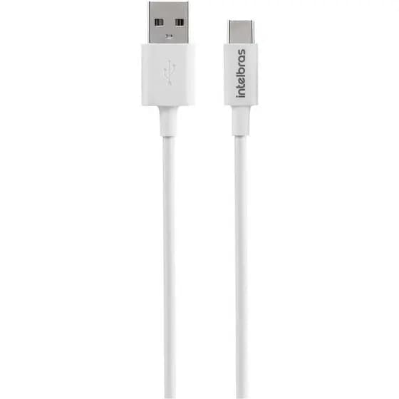 Cabo Carregador USB-TIPO-C 1.2M Branco Original - Intelbras