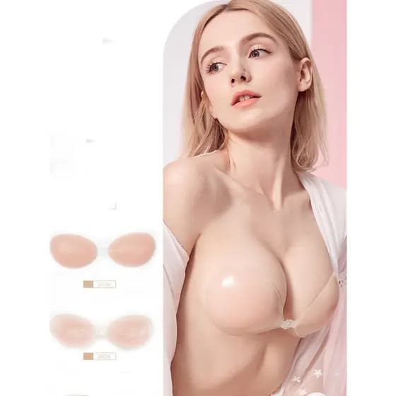 sutiã invisível para aumentar os seios adesivo de silicone engrossado