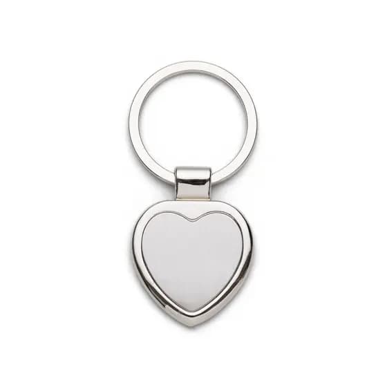 Chaveiro Metal Coração Personalizado (REF-03194)