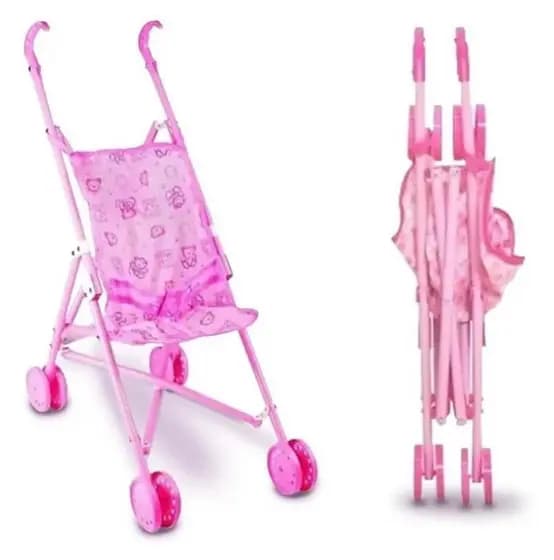 Carrinho De Boneca Bebe Reborn Brinquedo Infantil Passeio