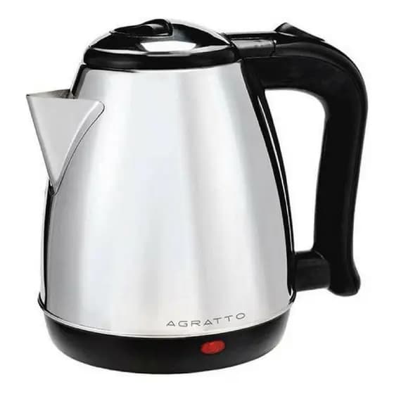 Jarra Café Chaleira Elétrica Inox 1,8L Agratto 127v / 220v Bivolt