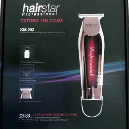 Máquina De Acabamento Hairstar S60 5w Profissional