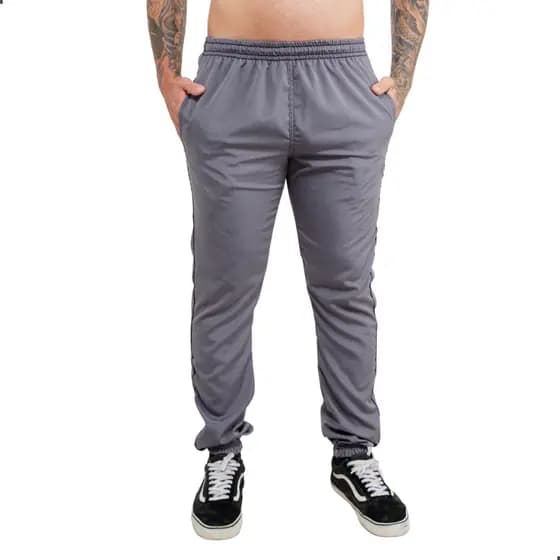 Calça Jogger Tactel Masculina Esporte Treino com 3 Bolsos