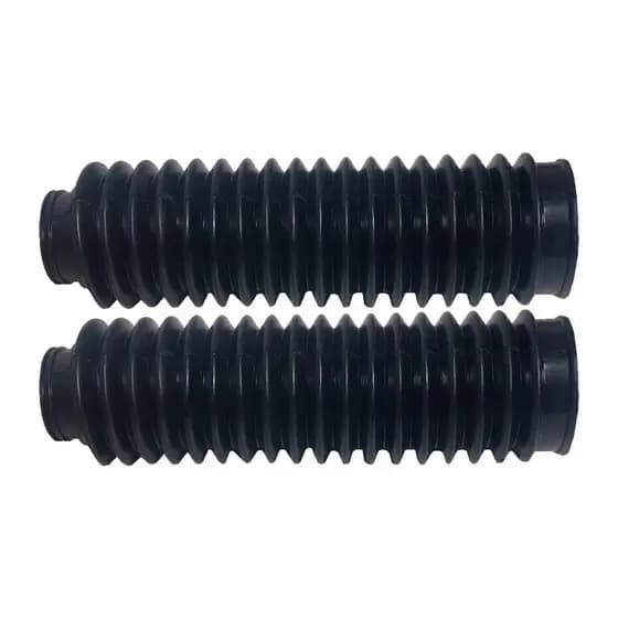 PAR DE SANFONA BENGALA 18 DENTES XTZ / BROS / XLR / XL 125 COR PRETO