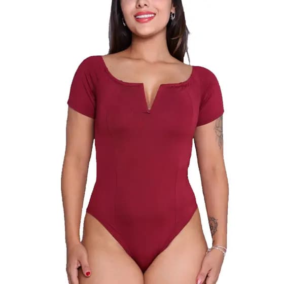 Body Bulsa Femenino Ciganinha com Bojo Gola V Moda Verão body com Manga