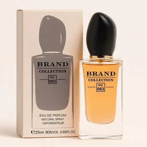 Perfume Masculino 25ml Brand Collection Nº063 – Fragrância Marcante e Elegante