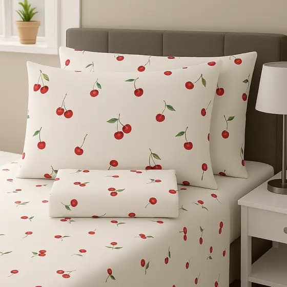 Jogo de Lençol Cama King Com Elástico 3 Peças Percal 180 Fios 100% Algodão