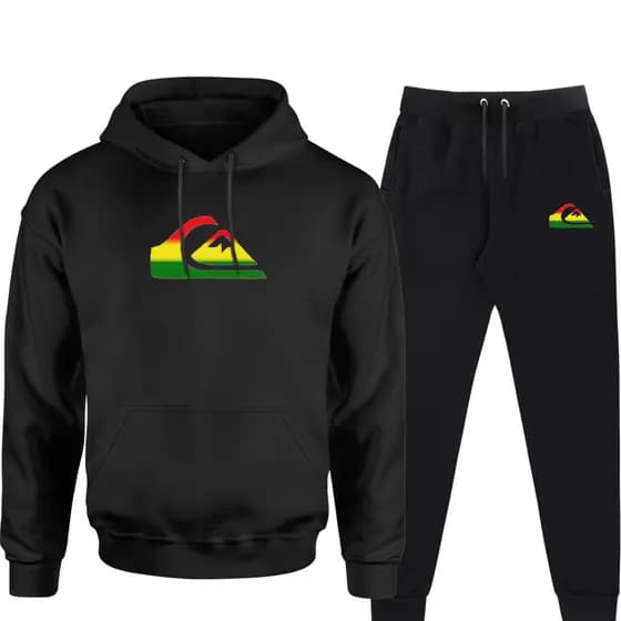 Conjunto Moletom Quiksilver Moda Unissex Lançamento